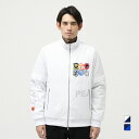 パーリーゲイツ ゴルフウェア 長袖ウインドブレーカー 秋 冬 FTY×Nyストレッチリップストップ リバーシブル (0535120001) メンズ PEARLY GATES