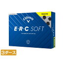 キャロウェイ E・R・C SOFT 25 TRUVIS YELLOW BLACK (7193553014) ゴルフ 公認球 3ダース(36球入) Callawa...