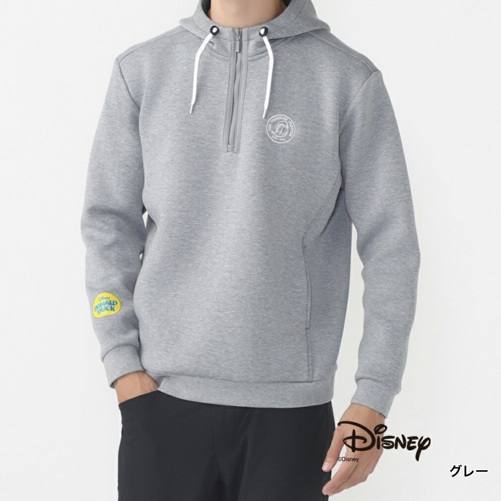 ディズニー ゴルフウェア 長袖トレーナー 秋 冬 メンズアイヒート/ /ジップトレーナー (DN-1T1504Z-H) メンズ Disney