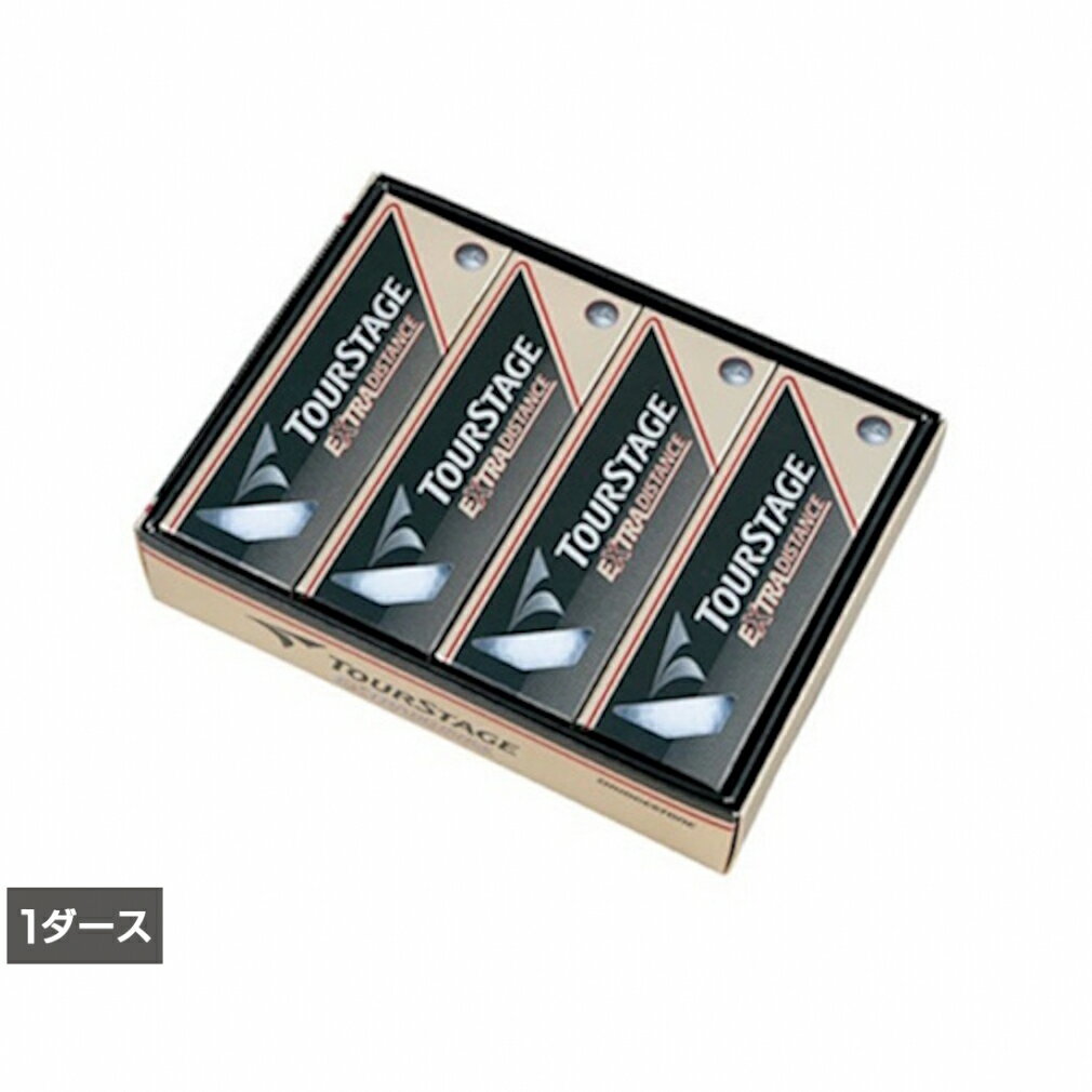 ブリヂストン BRIDGESTONE　ゴルフ ボール ツアーステージ エクストラ ディスタンス 1ダース（12個入) ..