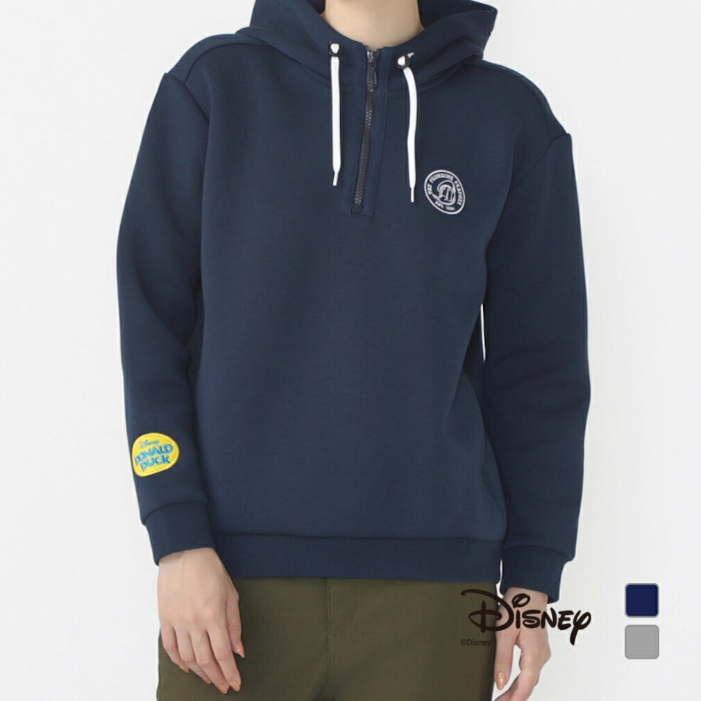 ディズニー レディース ゴルフウェア 長袖トレーナー 秋 冬 レディスアイヒート/ /ジップトレーナー (DN-1T2504Z-H) Disney