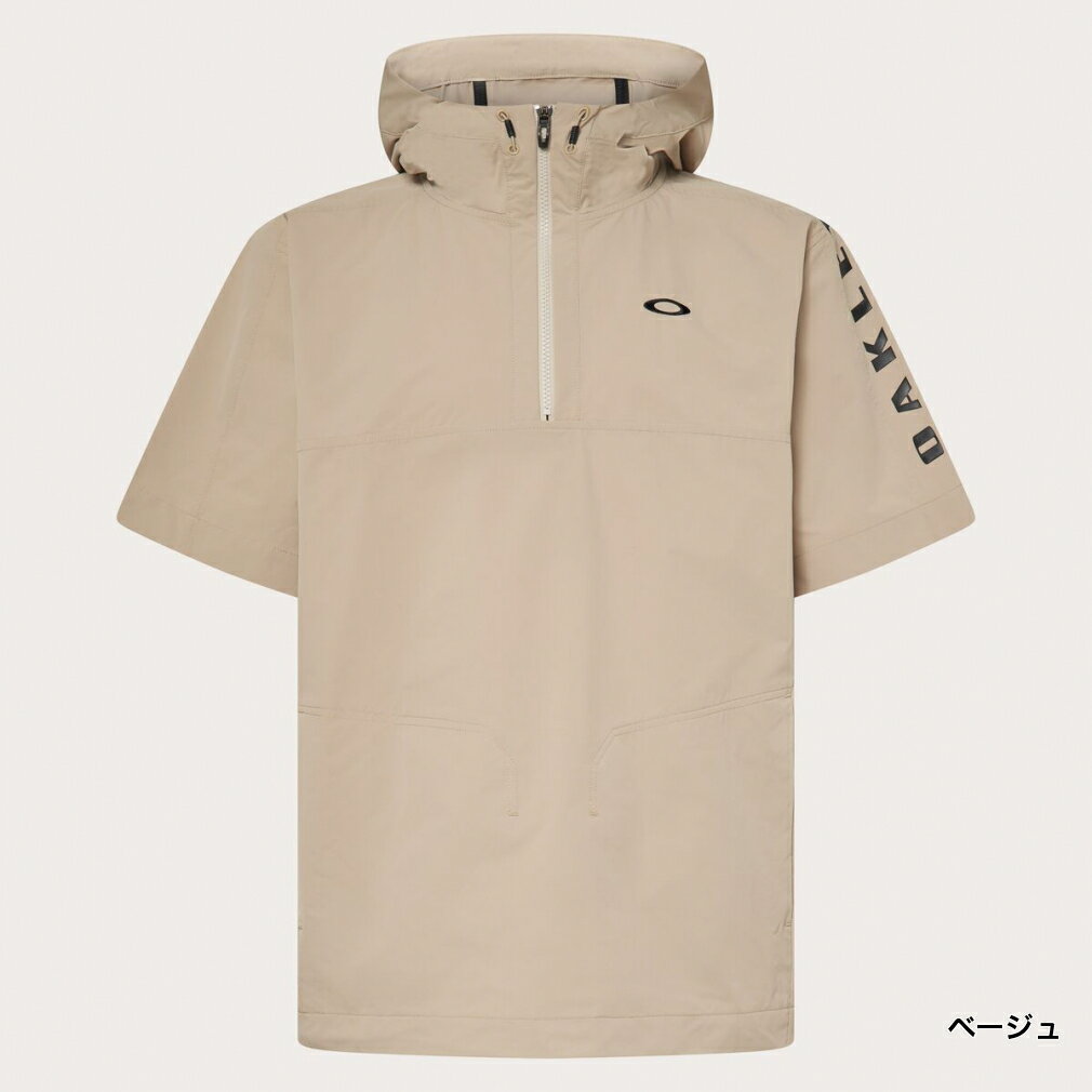 オークリー ゴルフウェア 半袖ウインドブレーカー 秋 冬 SS HOODIE JACKET (FOA408278) メンズ OAKLEY