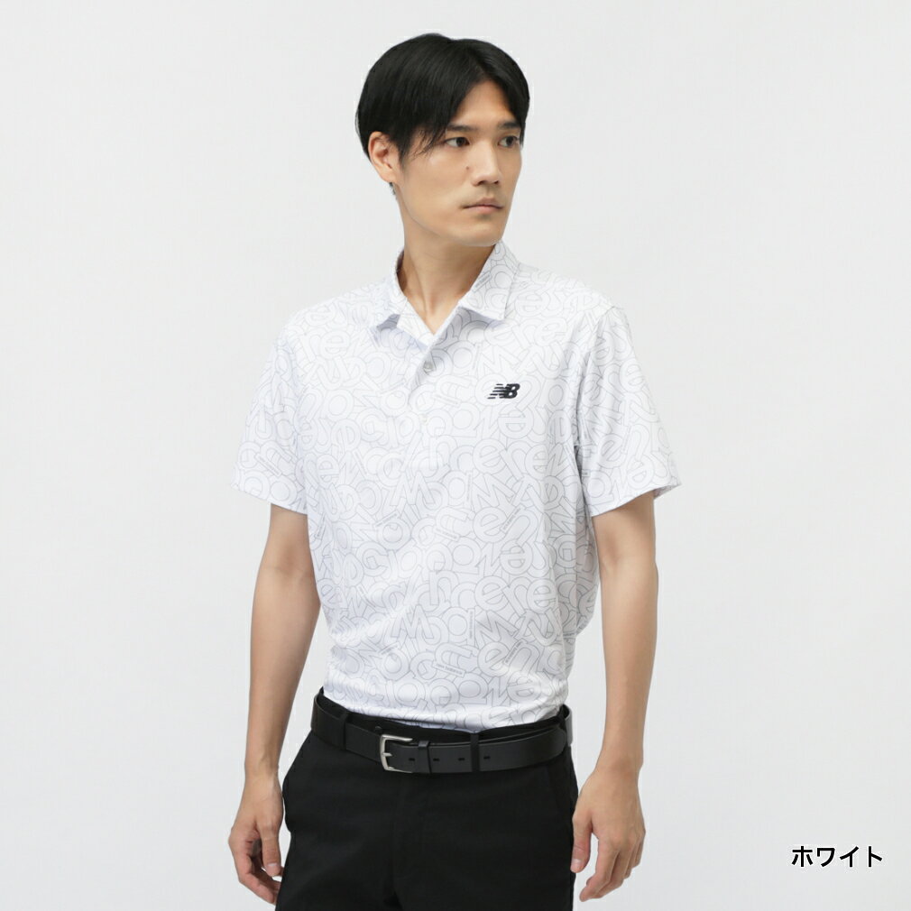 ニューバランス ゴルフウェア 半袖シャツ 秋 冬 S/SLEEVE COLLAR SHIRT (0125268002) メンズ New Balance