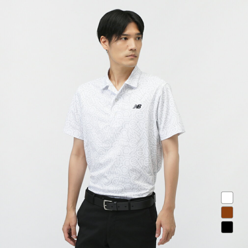 ニューバランス ゴルフウェア 半袖シャツ 秋 冬 S/SLEEVE COLLAR SHIRT (0125268002) メンズ New Balance