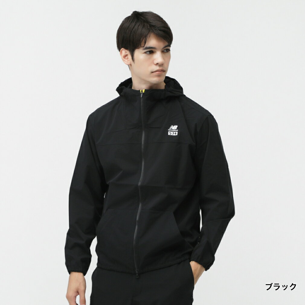 ニューバランス ゴルフウェア 長袖ウインドブレーカー 秋 冬 FULL ZIP WIND HOODIE (0125220007) メンズ New Balance