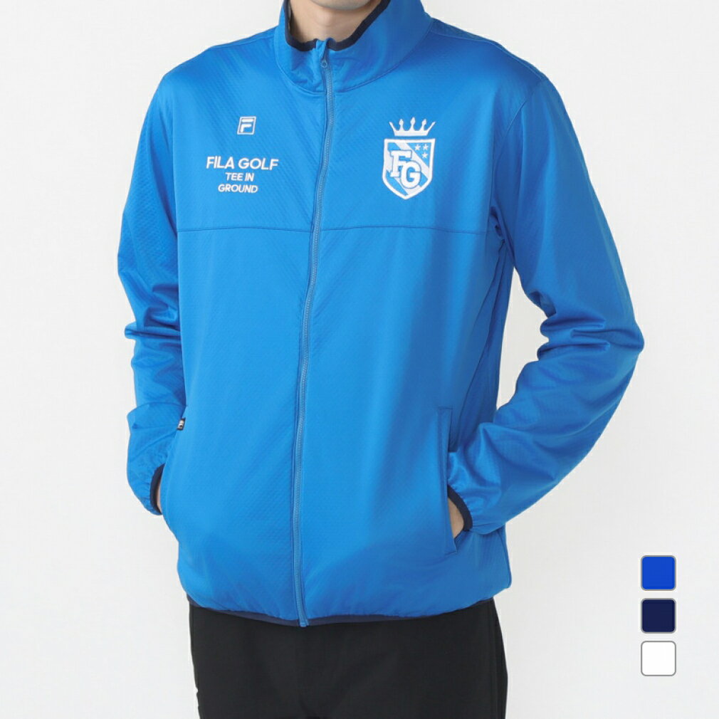 フィラ ゴルフウェア 長袖ウインドブレーカー 秋 冬 ライトボンディングブルゾン (784237A) メンズ FI...