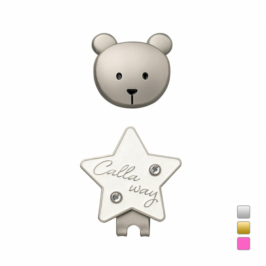 キャロウェイ レディース Bear Marker FW 25 JM (7193632207) ゴルフ マーカー Callaway