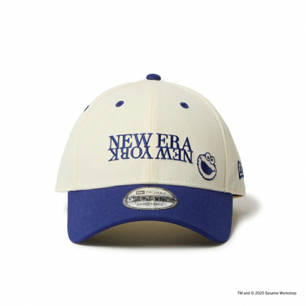 ニューエラ レディース ゴルフウェア キャップ 秋 冬 GF 940VS SESAME NENY COOKIE BLU (14682546) NEW ERA