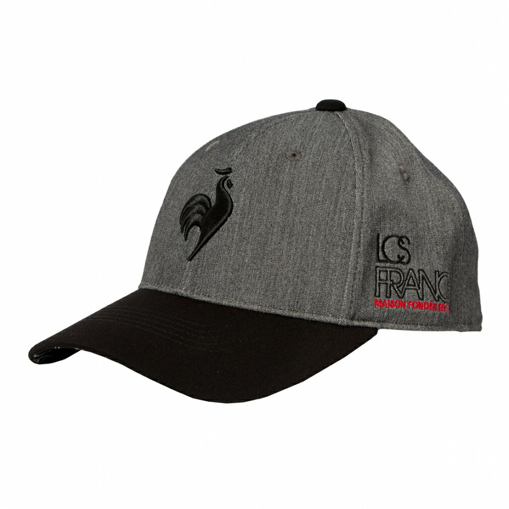 ルコックスポルティフ ゴルフ ゴルフウェア キャップ 秋 冬 シーズンモチーフ柄キャップ (LG5FCP13M) メンズ le coq sportif GOLF