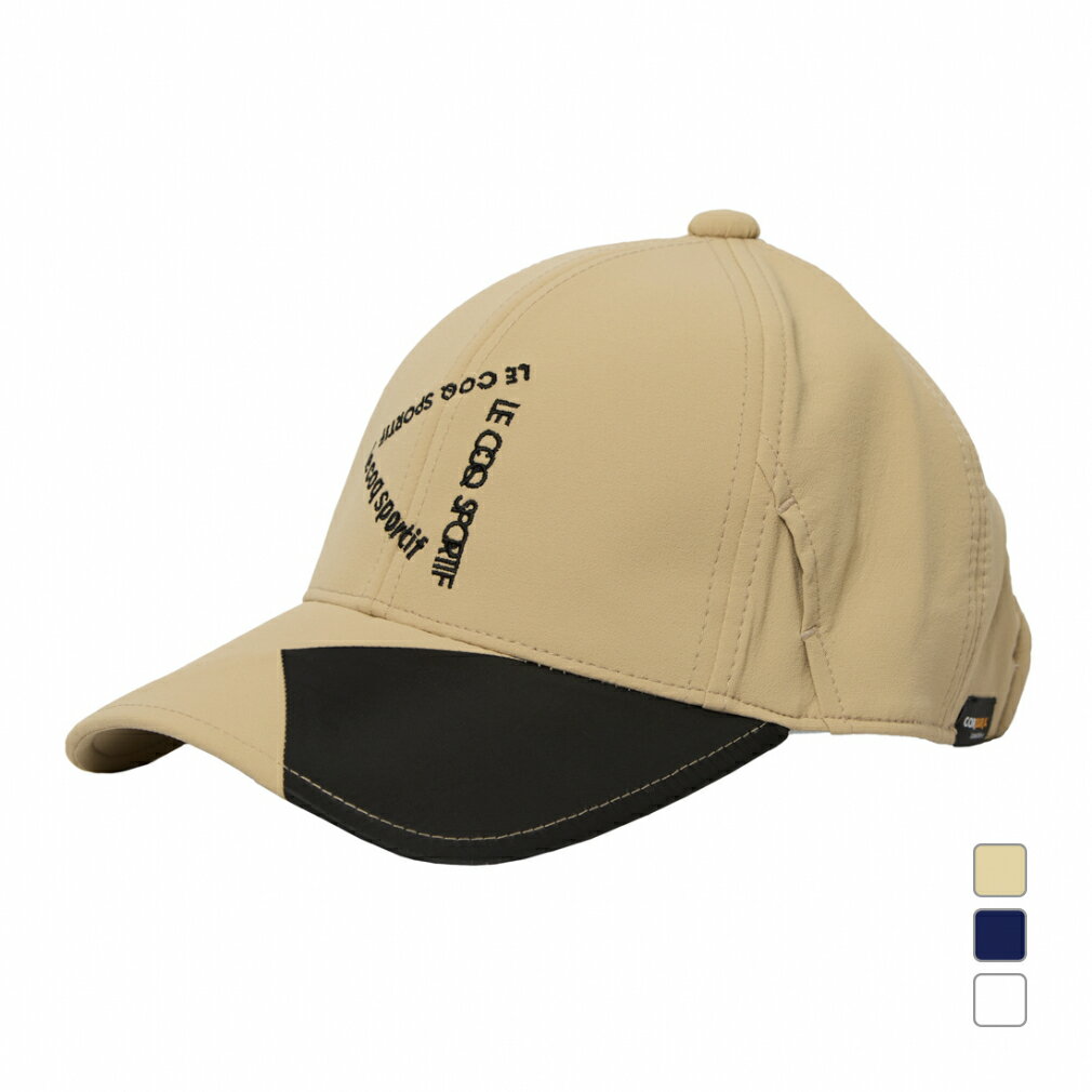 ルコックスポルティフ ゴルフ ゴルフウェア キャップ 秋 冬 はっ水キャップ (LG5FCP05M) メンズ le coq sportif GOLF