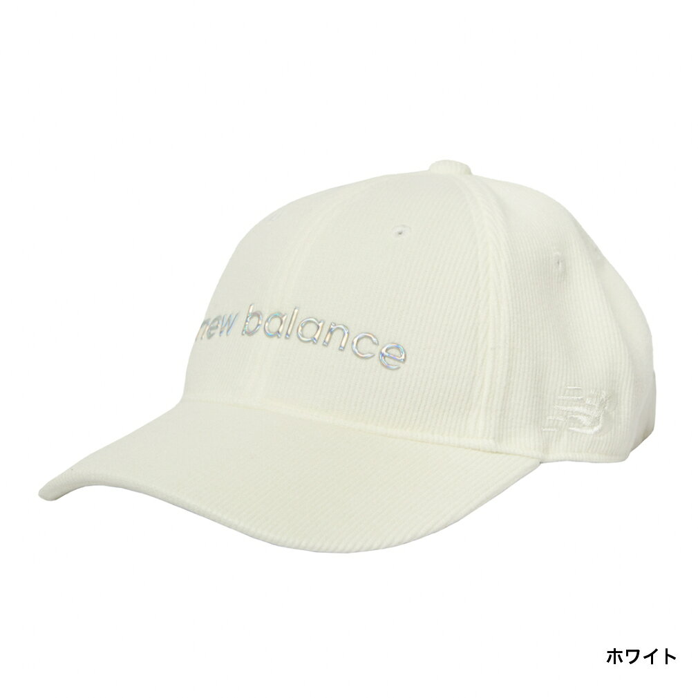 ニューバランス レディース ゴルフウェア キャップ 秋 冬 SIX PANELS CAP (0125287501) New Balance