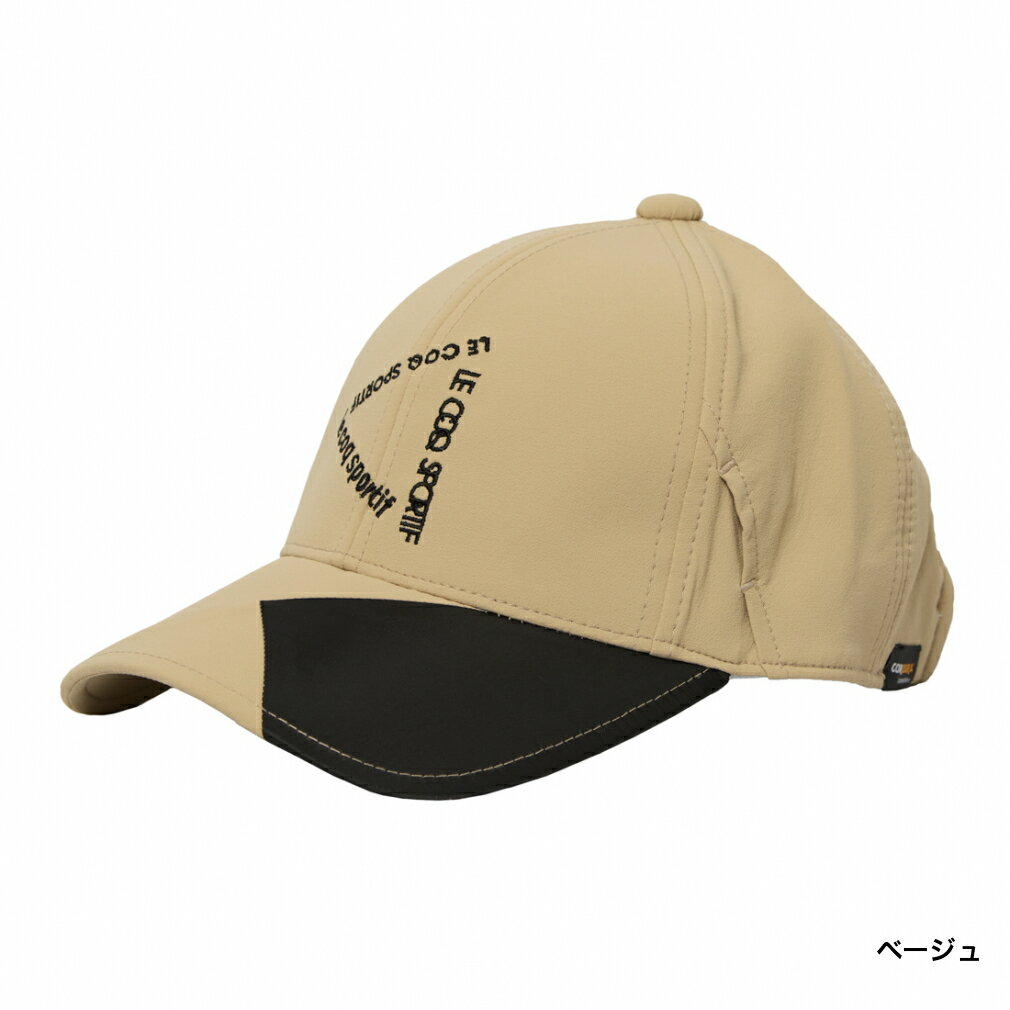 ルコックスポルティフ ゴルフ ゴルフウェア キャップ 秋 冬 はっ水キャップ (LG5FCP05M) メンズ le coq sportif GOLF
