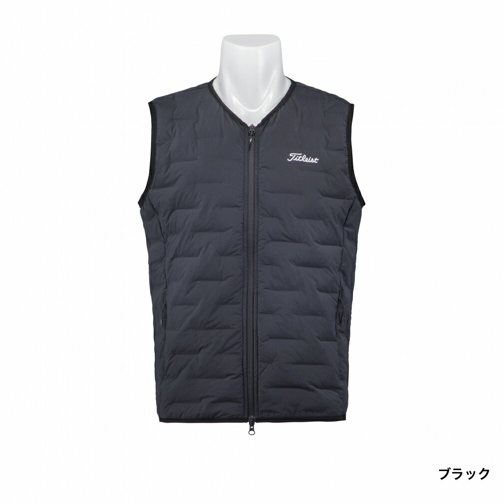 タイトリスト ゴルフウェア 半袖セットウインドブレーカー 秋 冬 セッケツストレッチインサレーションベスト TLPMV345J (6665713369) メンズ Titleist