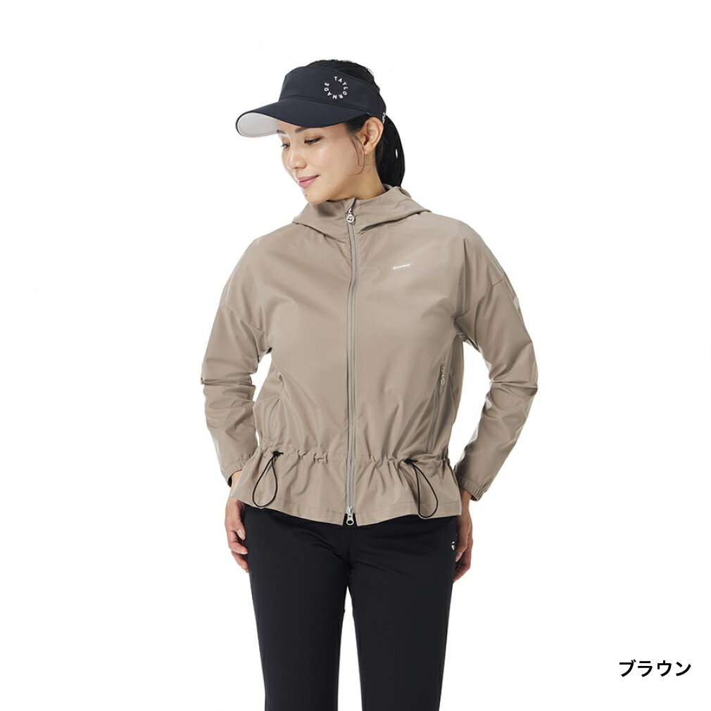 テーラーメイド レディース ゴルフウェア 長袖ウインドブレーカー 秋 冬 W T-HEATフルジップフーデッドジャケット (TL543) TaylorMade