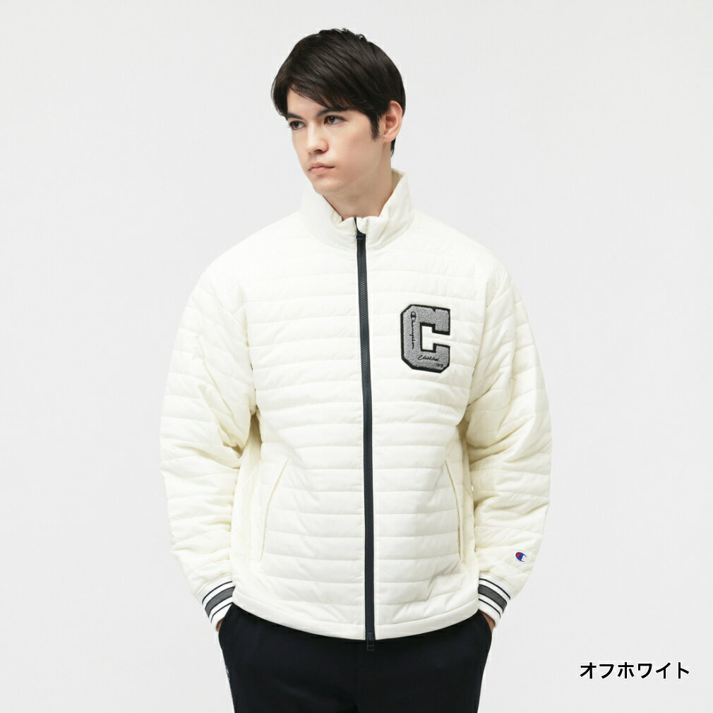 チャンピオン ゴルフウェア アウターウェア 秋 冬 ブライトストレッチクロス 中綿ジップジャケット (C3-CG604) メンズ Champion