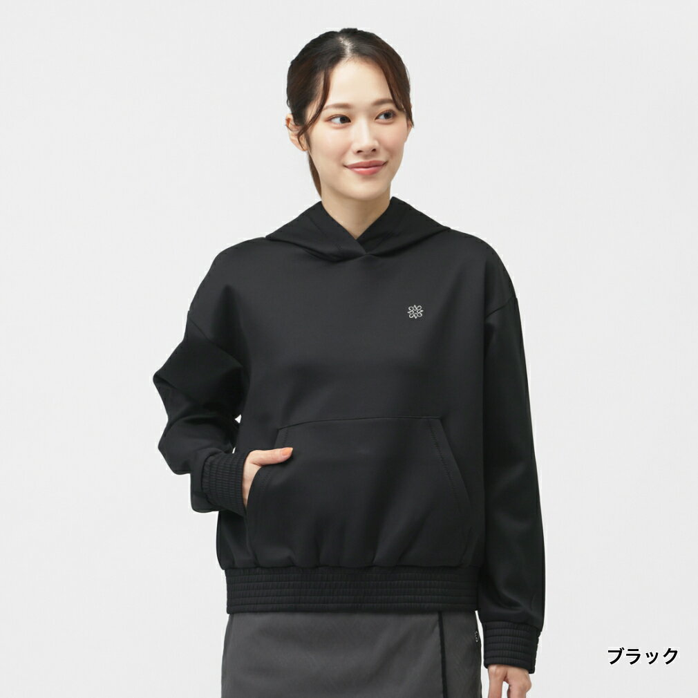 セントアンドリュース レディース ゴルフウェア 長袖トレーナー 秋 冬 ダンボールニットフーディ (0435262956) St ANDREWS