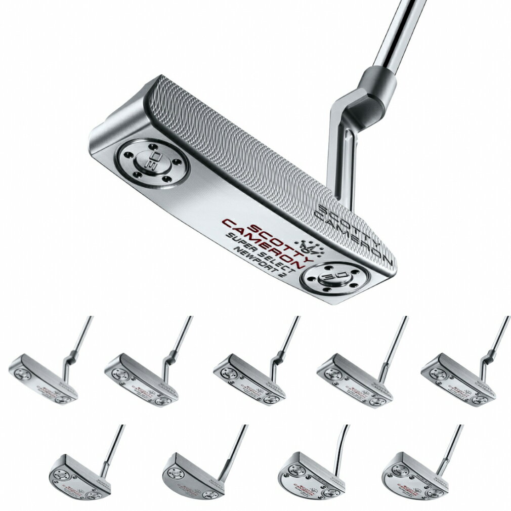【店頭陳列品】 スコッティキャメロン SUPER SELECT スーパーセレクト ゴルフ パター 2023年モデル メ..