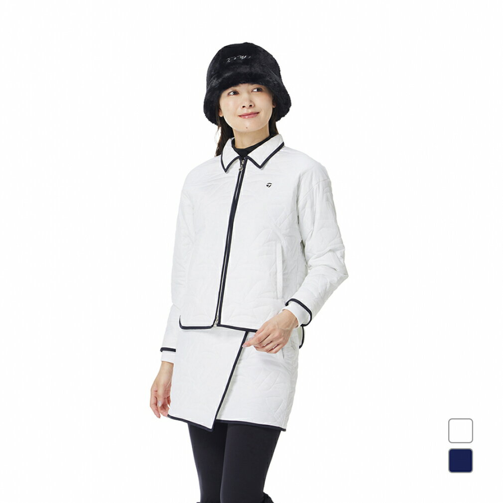 テーラーメイド レディース ゴルフウェア ダウンジャケット 秋 冬 W インサレーテッドキルトジャケット (TL562) TaylorMade