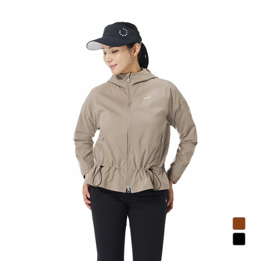 テーラーメイド レディース ゴルフウェア 長袖ウインドブレーカー 秋 冬 W T-HEATフルジップフーデッドジャケット (TL543) TaylorMade