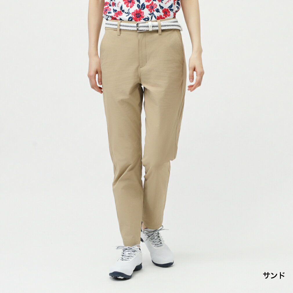 コルウィン レディース ゴルフウェア ロングパンツ 春 夏 ゆったりテーパードパンツ カジュアル (KO-1B2035) Kolwin