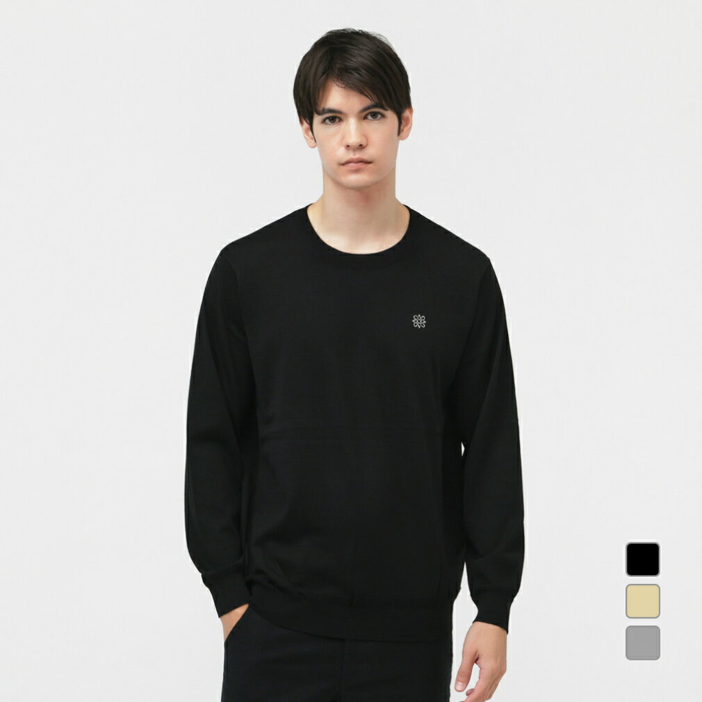 セントアンドリュース ゴルフウェア 長袖セーター 秋 冬 16G天竺プルオーバーニット (0425270003) メンズ St ANDREWS