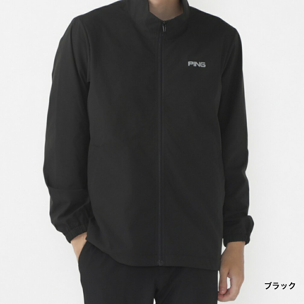 ピン ゴルフウェア 長袖ウインドブレーカー 秋 冬 フルジップブルゾン (6214220809) メンズ PING ベストセレクト
