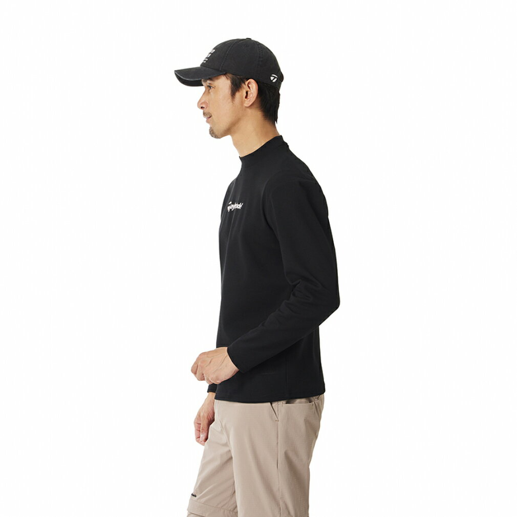 テーラーメイド ゴルフウェア 長袖シャツ 秋 冬 M バックプリント L/S モック (UN981) メンズ TaylorMade