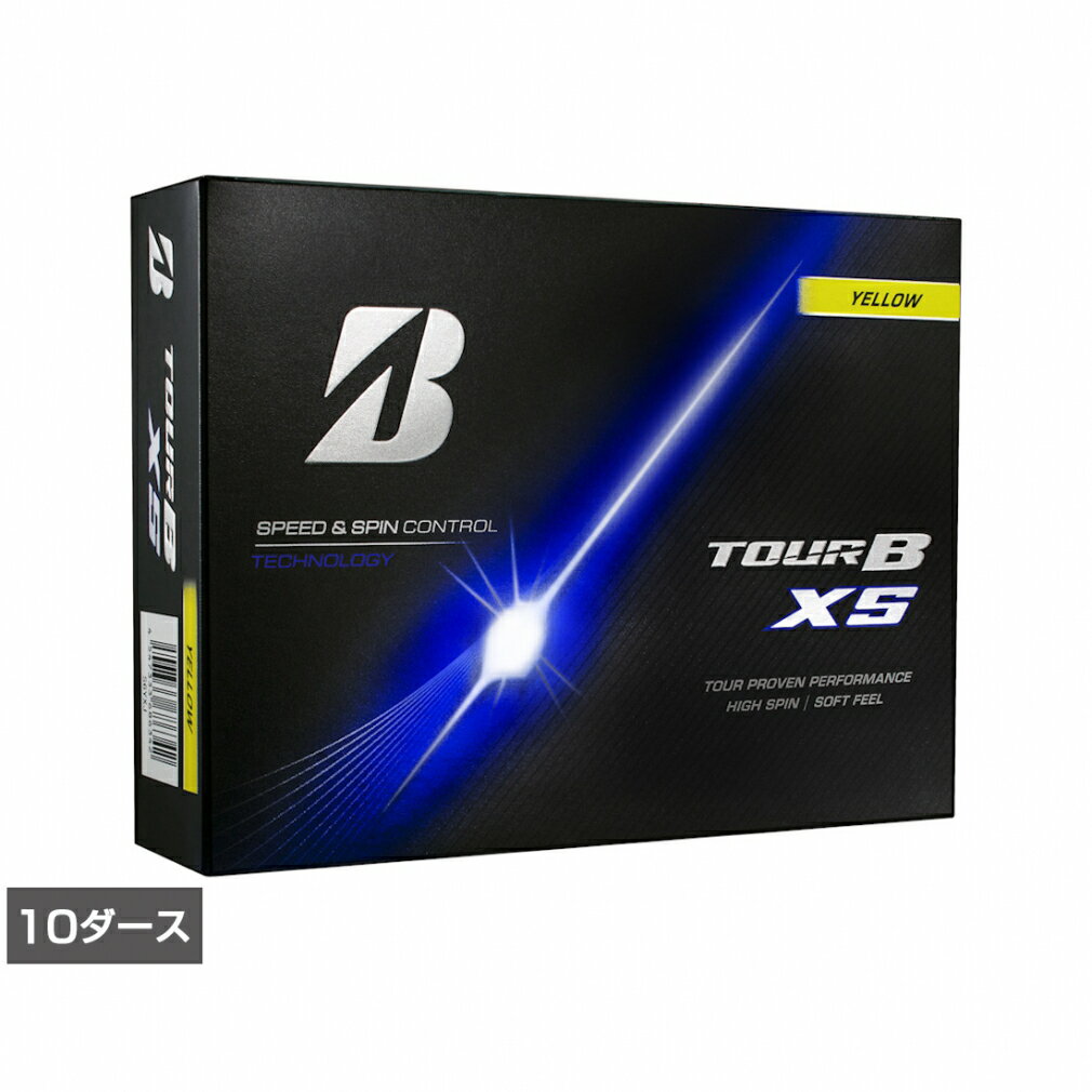 樂天商城 - ブリヂストン 26 TOUR B XS イエロー (S6YXJ) 10ダース(120球入) ゴルフ 公認球 BRIDGESTONE