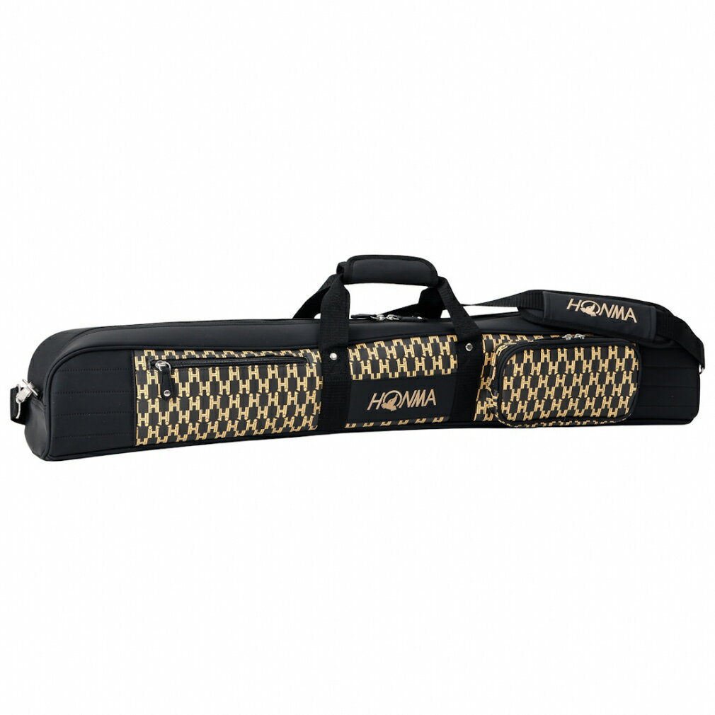 樂天商城 - ホンマ PGB12501 BK/GD UNISEX (PGB12501BG) パークゴルフ バッグ HONMA
