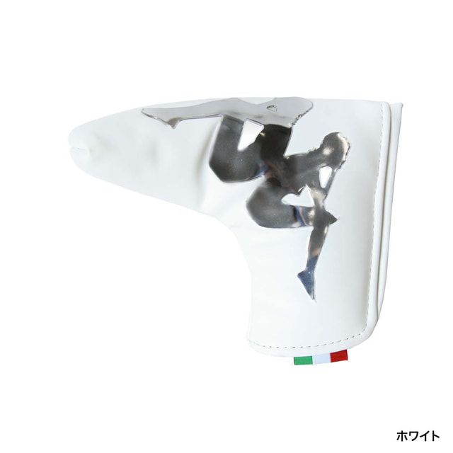 ◇シンプルデザインの新生KAPPAのパターカバー◇開口部マグネット式■カラー(メーカー表記)：ホワイト(WT：ホワイト)ブラック(BK：ブラック)■素材：合成皮革■生産国：中国■2025年モデルGORA ゴーラ ごーら ゴルフ ヘッドカバー パター パターカバー ピンタイプ マレットタイプ