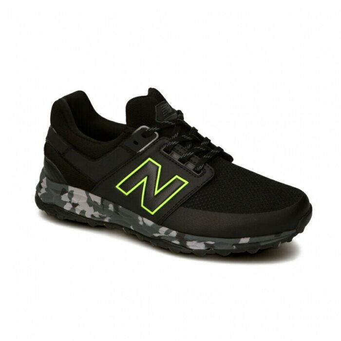 ニューバランス ゴルフシューズ FRESH FOAM 4100M (MG4100D) メンズ ゴルフ シューレース式スパイクレスシューズ D : ブラック New Balance