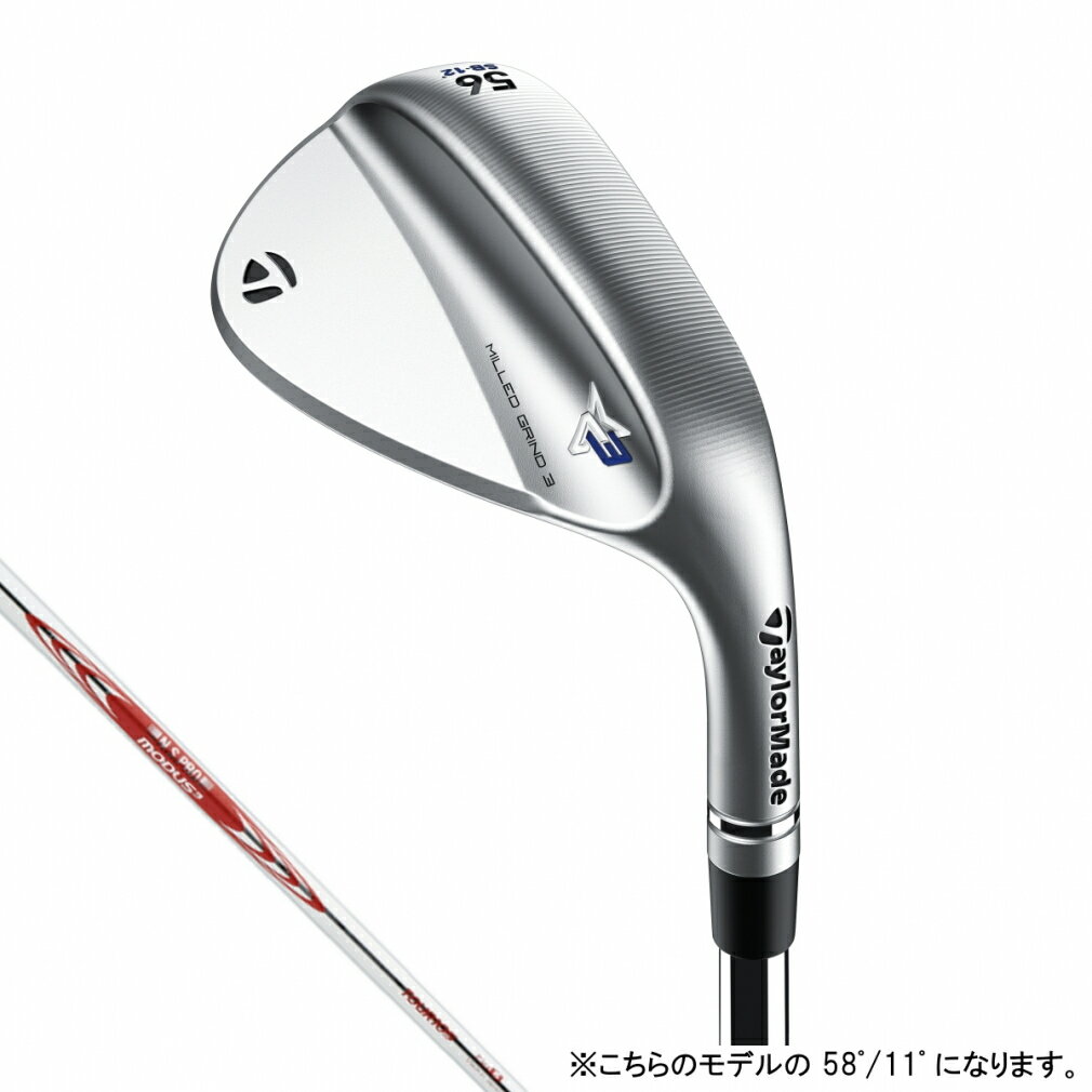 テーラーメイド MG3 ミルドグラインド3 クローム ウェッジ SB S ゴルフ NSPRO MODUS3 TOUR 105 58゜/11゜ 2021年 TaylorMade