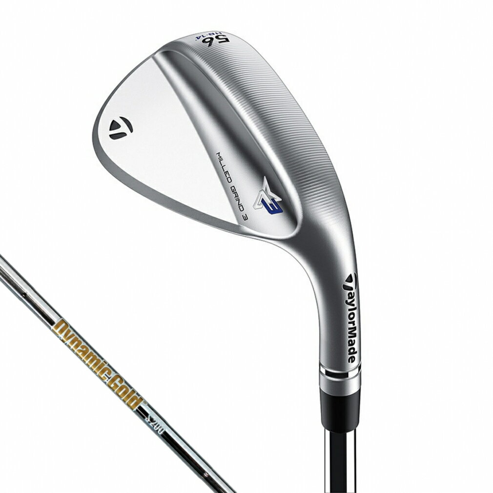 テーラーメイド MG3 ミルドグラインド3 クローム ウェッジ HB S ゴルフ Dynamic Gold (HT LABEL) 56゜/14゜ 2021年 TaylorMade