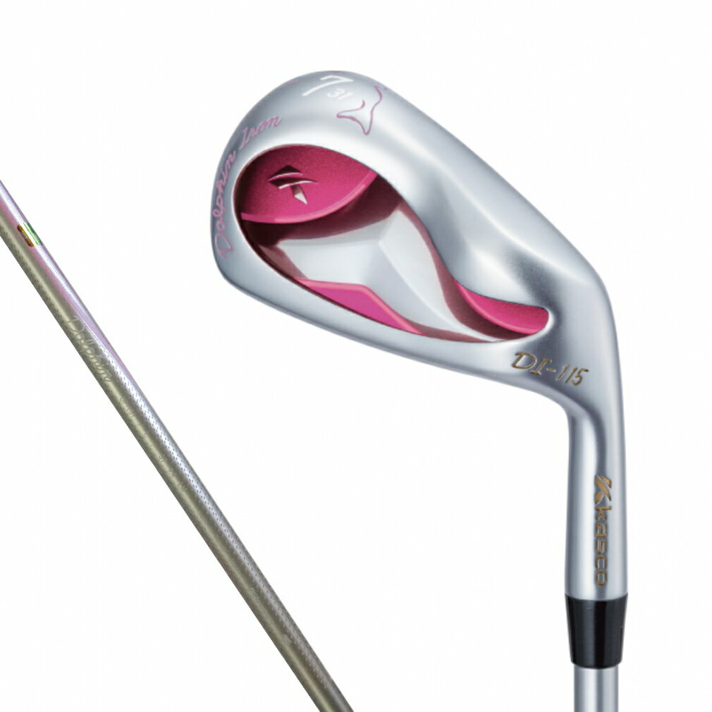 キャスコ レディース ドルフィンアイアン PK 5set DI-115L DOLPHIN IRON PK 5set ゴルフ アイアンセット 5本セット 2016年 kascoのサムネイル