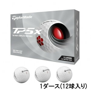 テーラーメイド TP5X (N0802701) 1ダース (12球入) ゴルフボール 公認球 21 TaylorMade