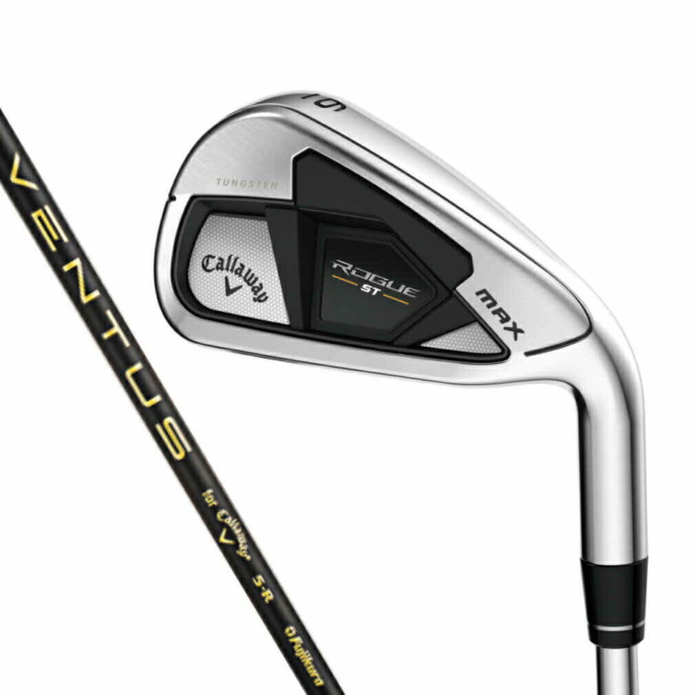 キャロウェイ ローグ ROGUE ST MAX IRONS ゴルフ アイアンセット VENTUS 5 5本 2022年 メンズ Callawayのサムネイル