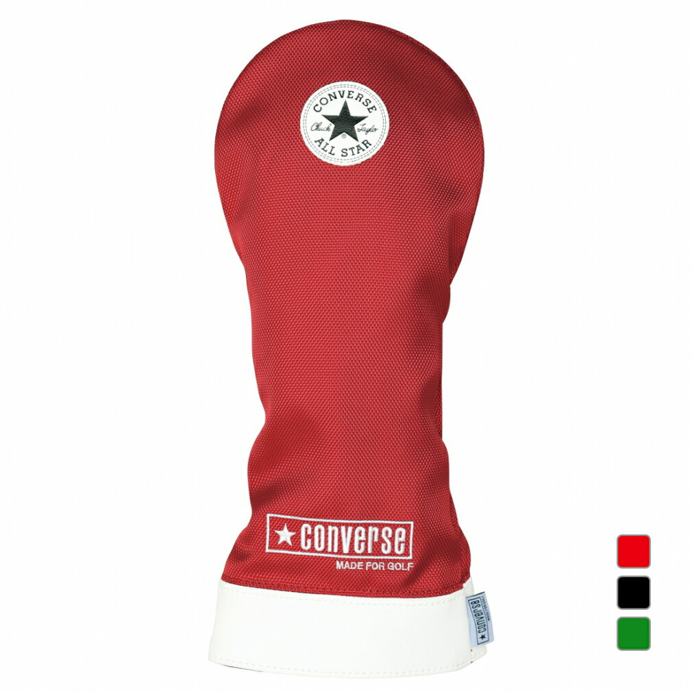 コンバース CV CL HEAD COVER DR (33700352) チャックテイラーマークを使用 ゴルフ ヘッドカバー ドライバー用 Converse