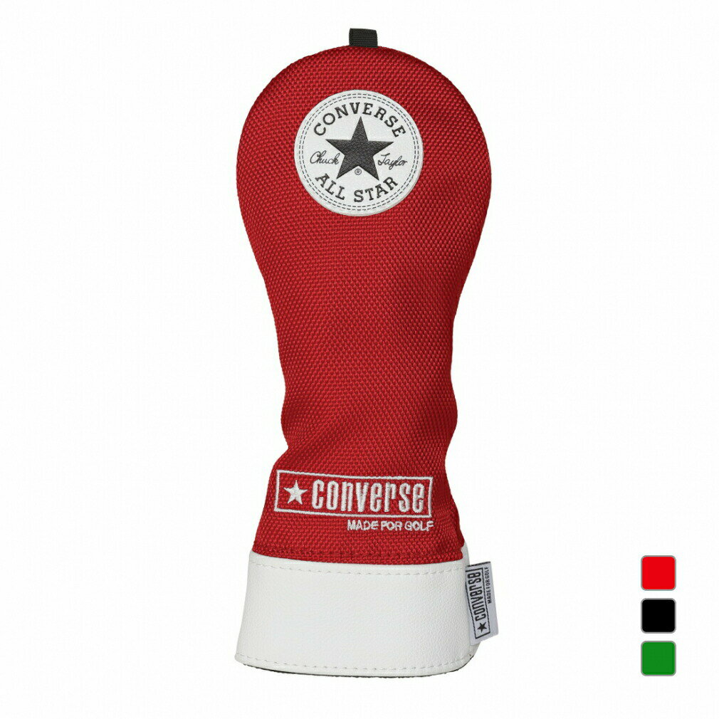 コンバース CV CL HEAD COVER UT (33700372) チャックテイラーマークを使用 ゴルフ ヘッドカバー ユーティリティ用 Converse