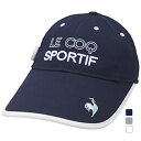 ルコックゴルフ レディース ゴルフウェア キャップ 春 夏 TGF (QGCTJC20AP) TGF搭載キャップ le coq GOLF その1