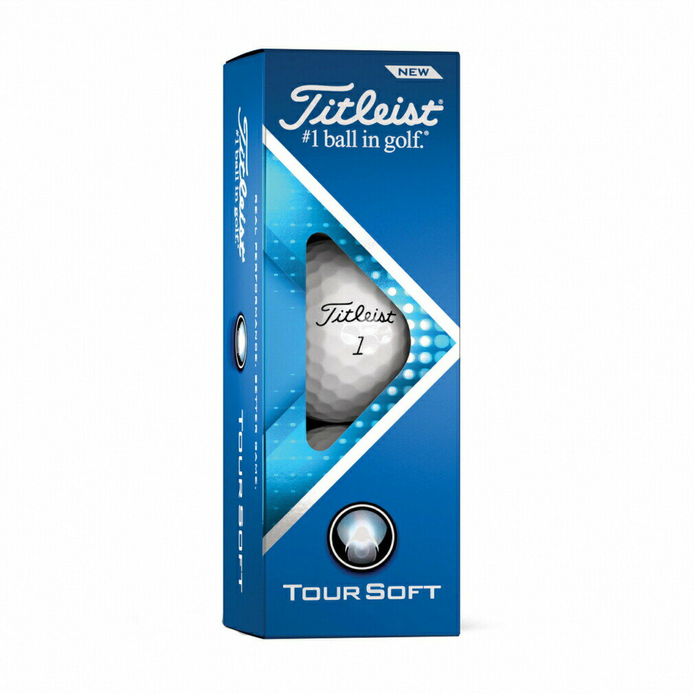 3ダースセット タイトリスト TOUR SOFT ツアーソフト ホワイト (6843059303) 3ダース(36球入) ゴルフ 公認球 Titleist