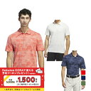 アディダス ゴルフウェア 半袖シャツ 春 夏 GO-TO トーナルカモ メッシュシャツ (KOW08) メンズ adidas(4)
