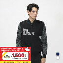 パーリーゲイツ ゴルフウェア ベスト 秋 冬 1/24 地柄×Peパンチング リバーシブル (0534273901) メンズ PEARLY GATES