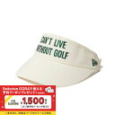 ニューエラ レディース ゴルフウェア サンバイザー 秋 冬 GFW TL VISOR CLWG IVO (14326188) NEW ERA