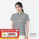 パーリーゲイツ レディース ゴルフウェア 春 夏 SNOOPY メッシュボーダー半袖ポロシャツ (0554160534) PEARLY GATES