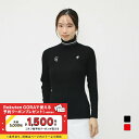 ルコックスポルティフ ゴルフ レディース ゴルフウェア 長袖セーター 秋 冬 タートルネックリブセーター (LG4FST01L) le coq sportif ...