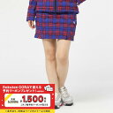 パーリーゲイツ レディース ゴルフウェア スカート 秋 冬 30d Nyストレッチドビー レッドチェック柄 (0554134008) PEARLY GATES