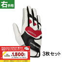 3枚セット テーラーメイド ゴルフウェア ゴルフグローブ インタークロス 6.0 RH ゴルフグローブ (UN147) メンズ TaylorMade