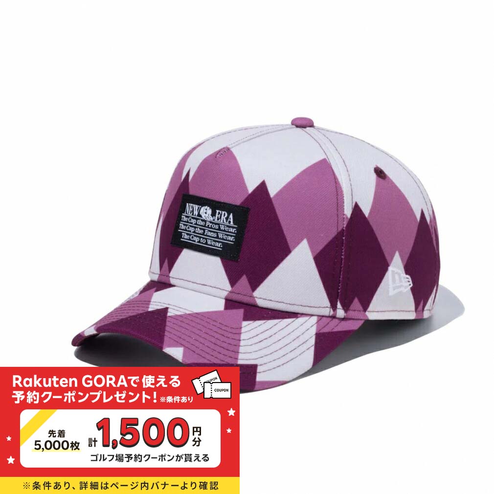 ニューエラ ゴルフウェア キャップ 秋 冬 GF 940AF ARGYLE MAR (13762995) : ワイン NEW ERA