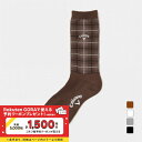 キャロウェイ ゴルフウェア ソックス 秋 冬 ダイナホットクルーソックス (C24293110) メンズ Callaway