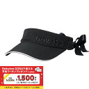 ニューバランス レディース ゴルフウェア サンバイザー 春 夏 RIBBON VISOR (0125187502) New Balance